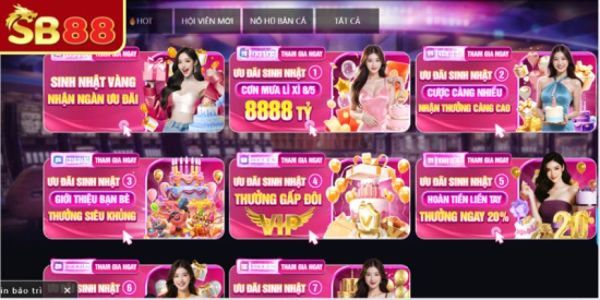 Khuyen Mai SB88 – San Thuong Moi Ngay Rinh Qua Lien Tay